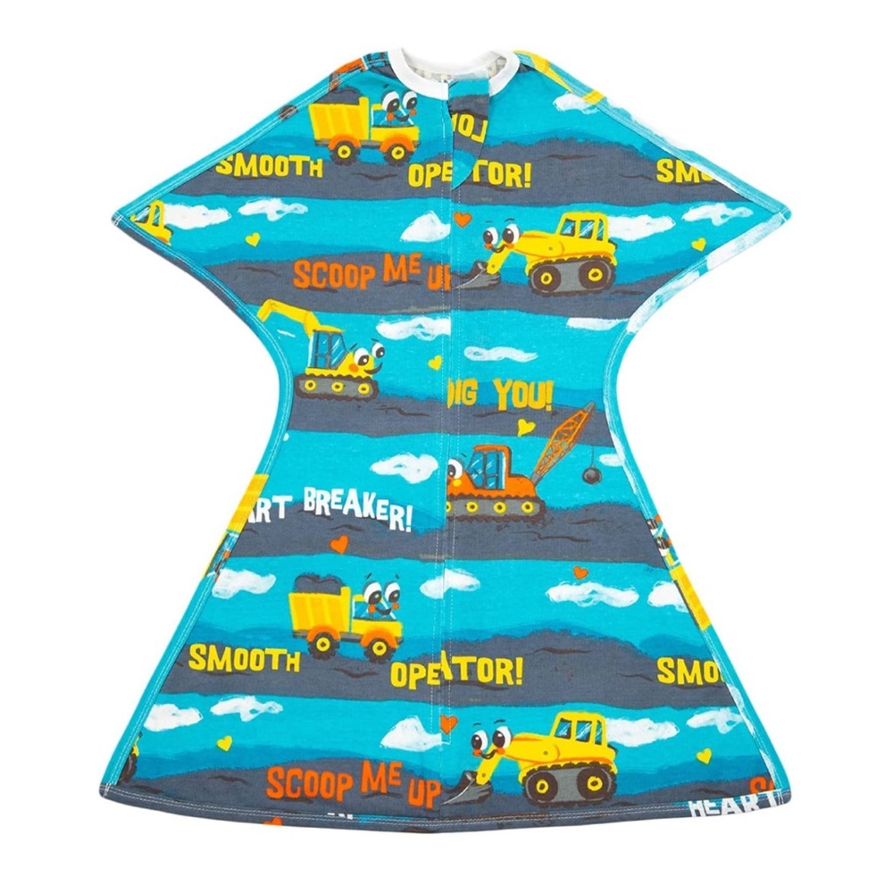 Zipadee Zip Excavator Swaddle Transition
